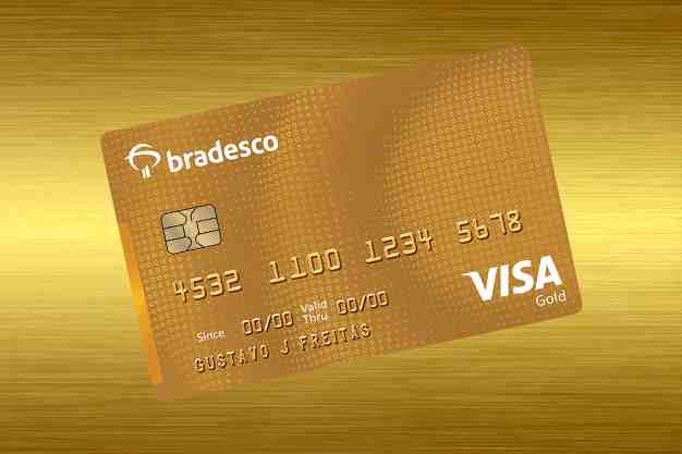 cartão Bradesco Visa Gold