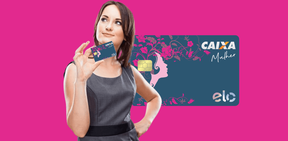 Cartão Caixa Elo Flex Mulher Internacional