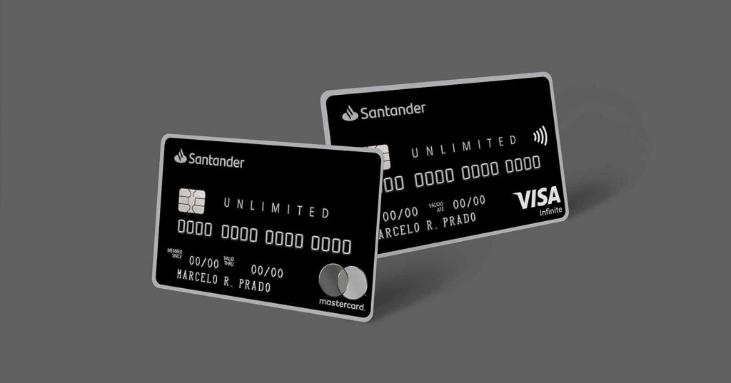 Cartão de crédito Santander Unlimited 