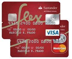 Cartão de crédito Santander Flex Nacional